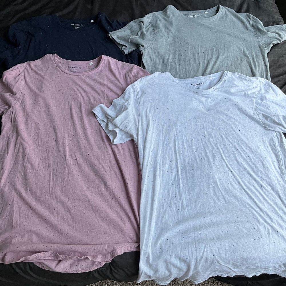 Pac Sun Drop Cut / Scallop Shirt Bundle